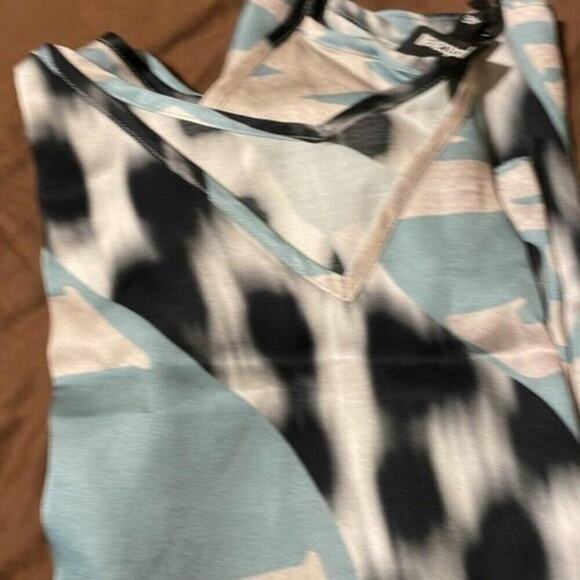 Just Cavalli mixed print cami top multi colored size 10 - Picture 9 of 9